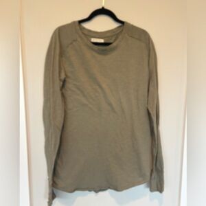 We The Free Sage Green Top